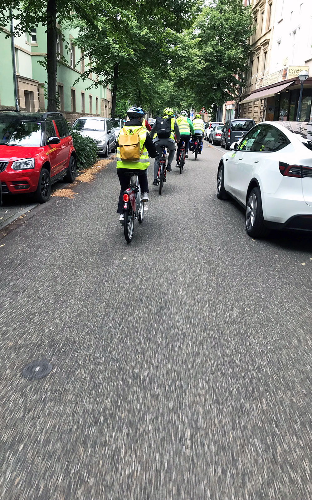 SensorBike misst Abstände zum Kfz-Verkehr SensorBike misst Abstände zum Kfz-Verkehr