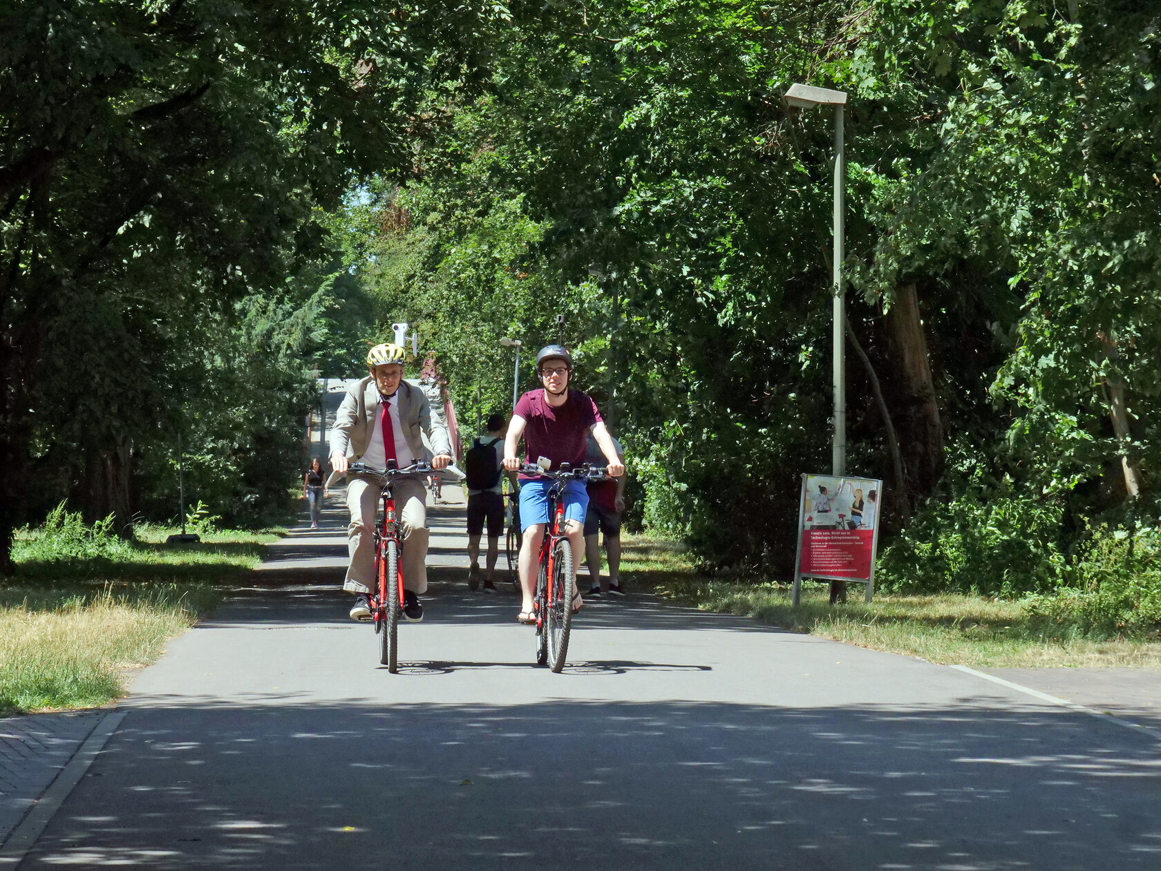 Stadt-Spiel: Auf dem Weg zur Radprof.