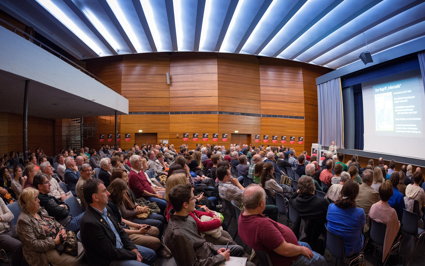 Lange Nacht der Mathematik an der HKA Publikum bei der Langen Nacht der Mathematik