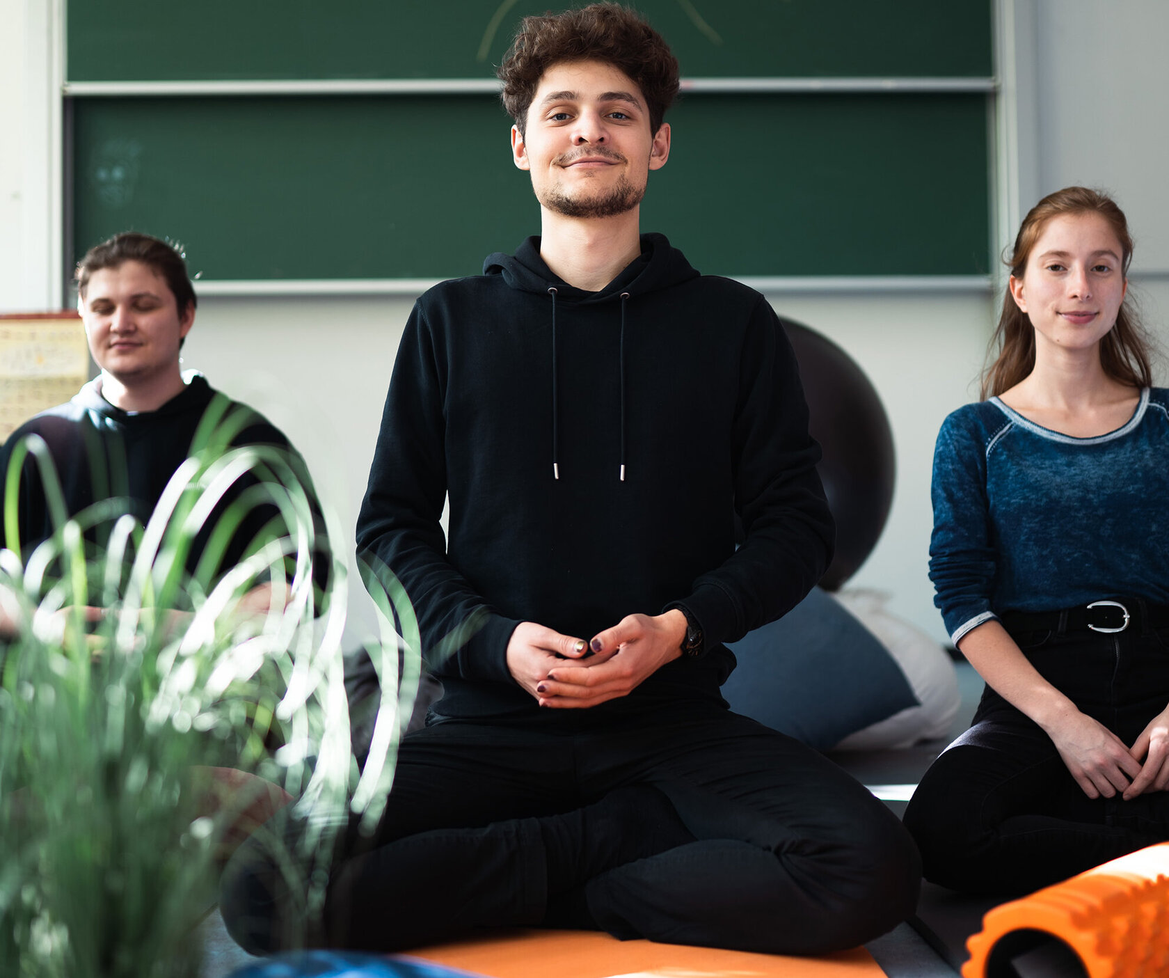 Healthy HKA Yoga-Session des Studierendenprojekts Healthy HKA