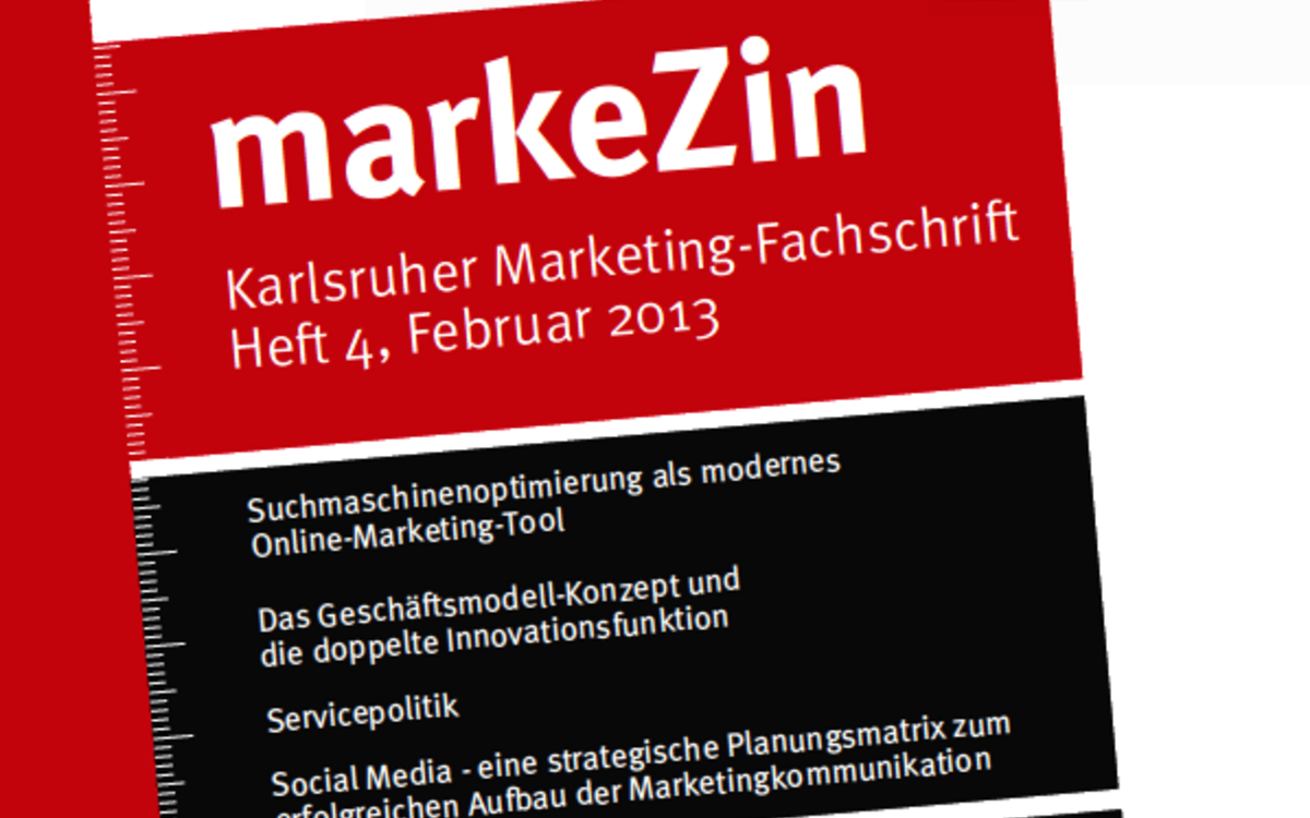 markeZin Heft 4 Cover