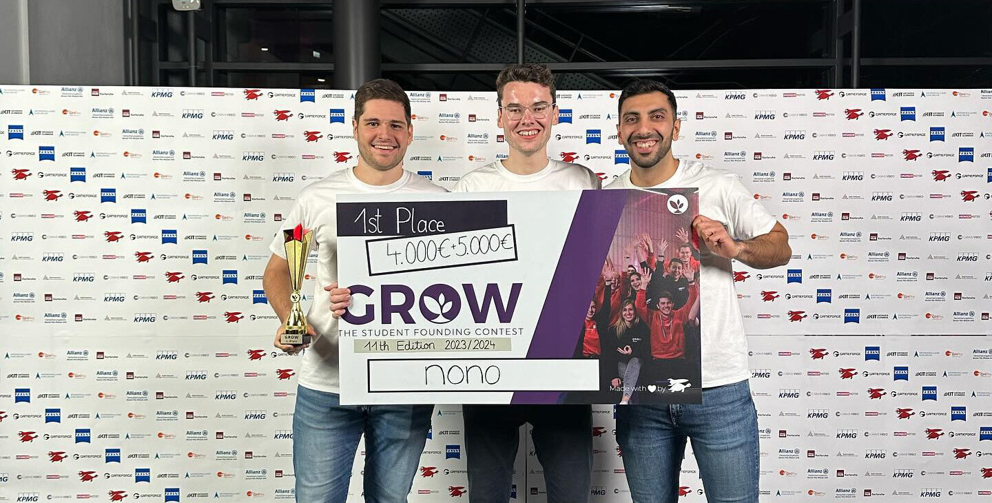 Gewinner des GROW-Wettbewerbs Gewinner des GROW-Wettbewerbs