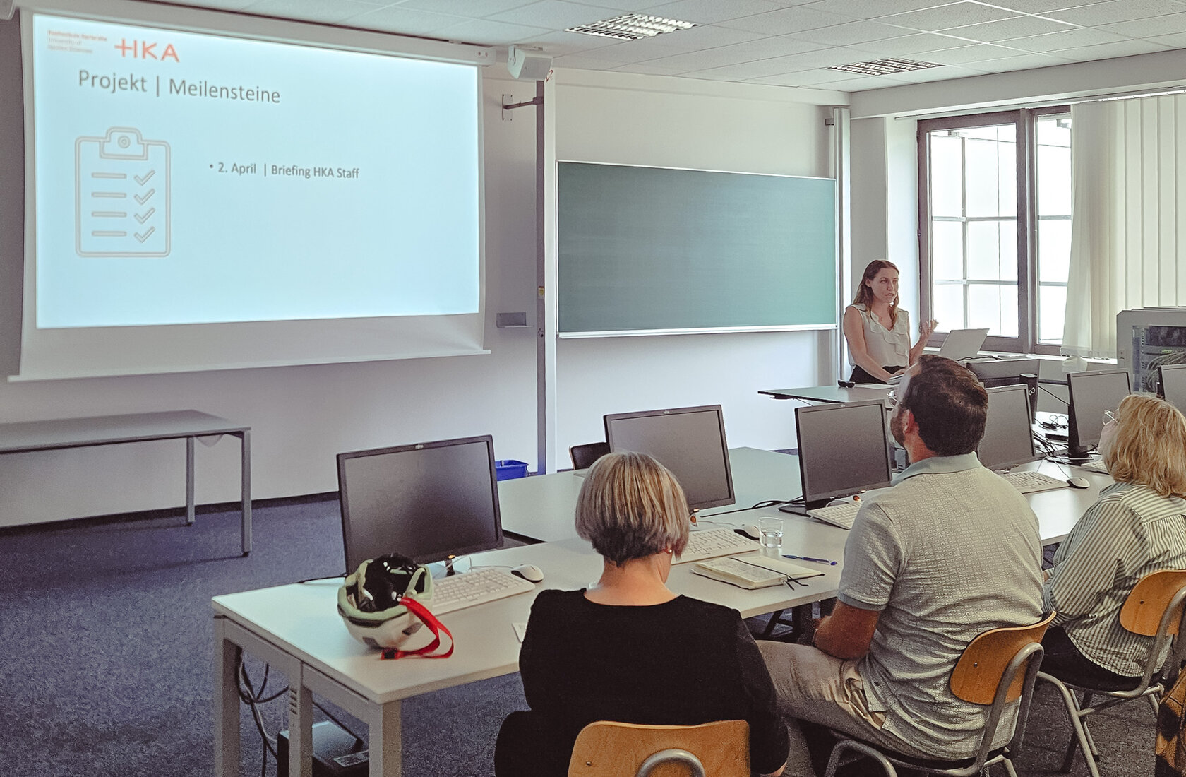 Präsentation der Ergebnisse zur Weiterentwicklung der Kommunikation an der HKA