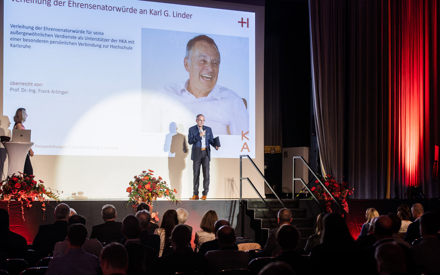 Ehrensenatorwürde Rektor Frank Artinger