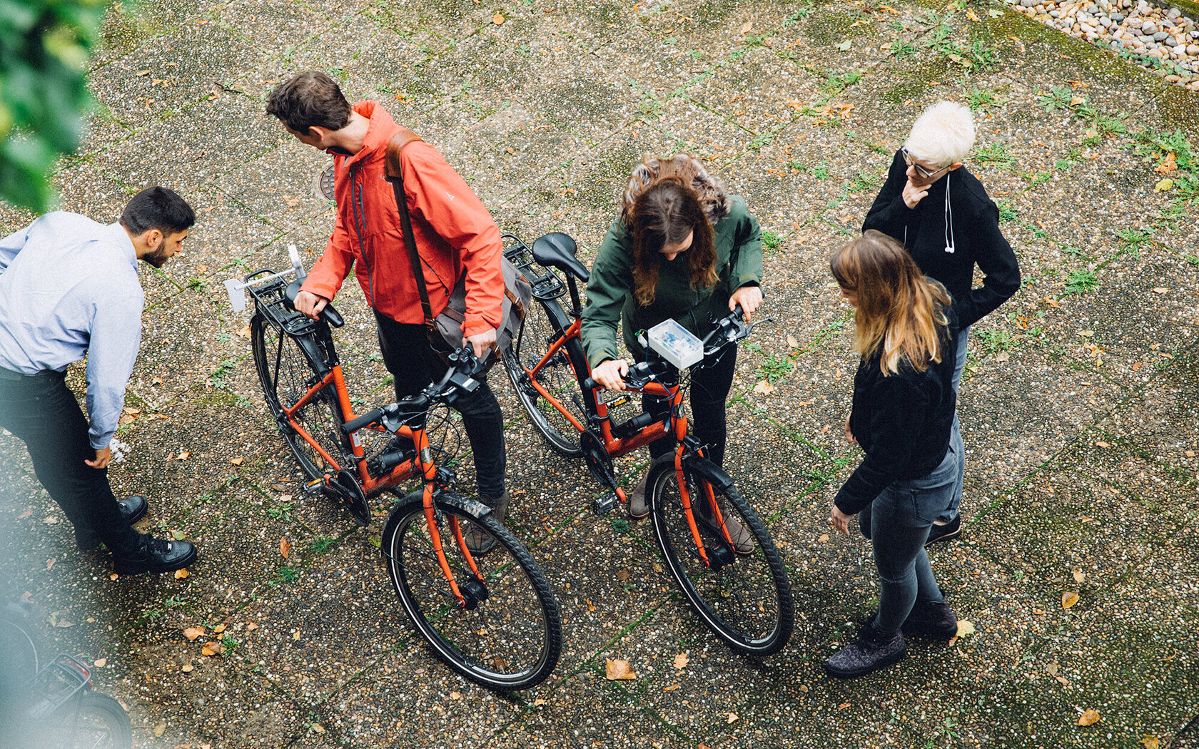 Radverkehrsforschung an der HKA Studierende erproben das Sensorbike