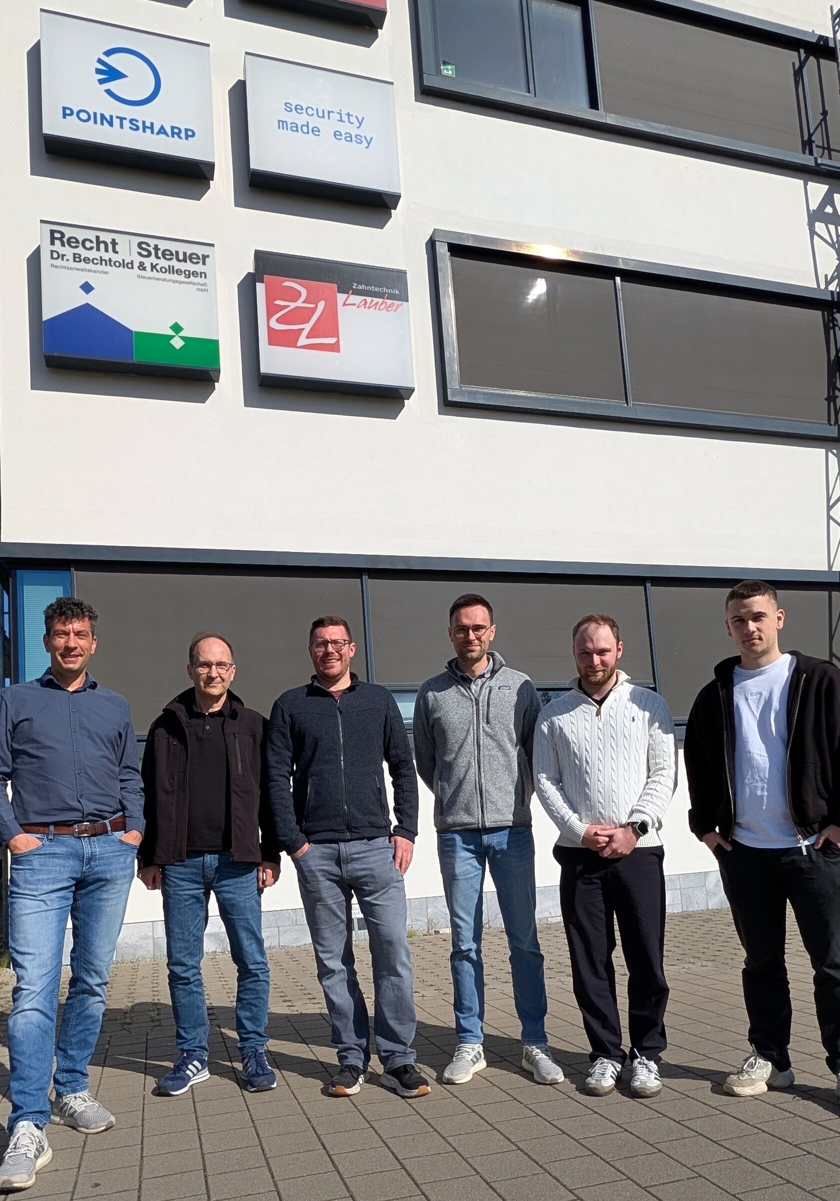 Projekt SeLLMa Teamfoto, Copyright Prof. Dr. Bernd Scheuermann und SeLLMa Projektkonsortium