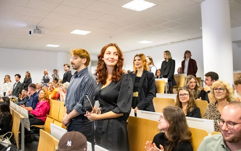 Absolventenfeier in der Amalienstraße