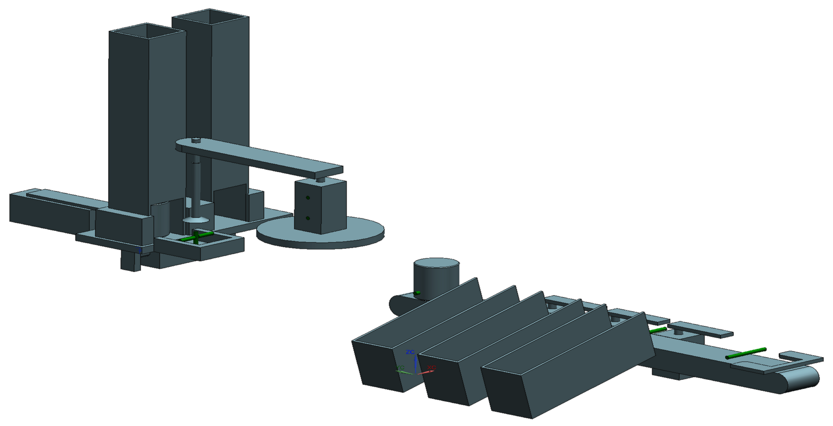 CAD-Modellierung der Anlage