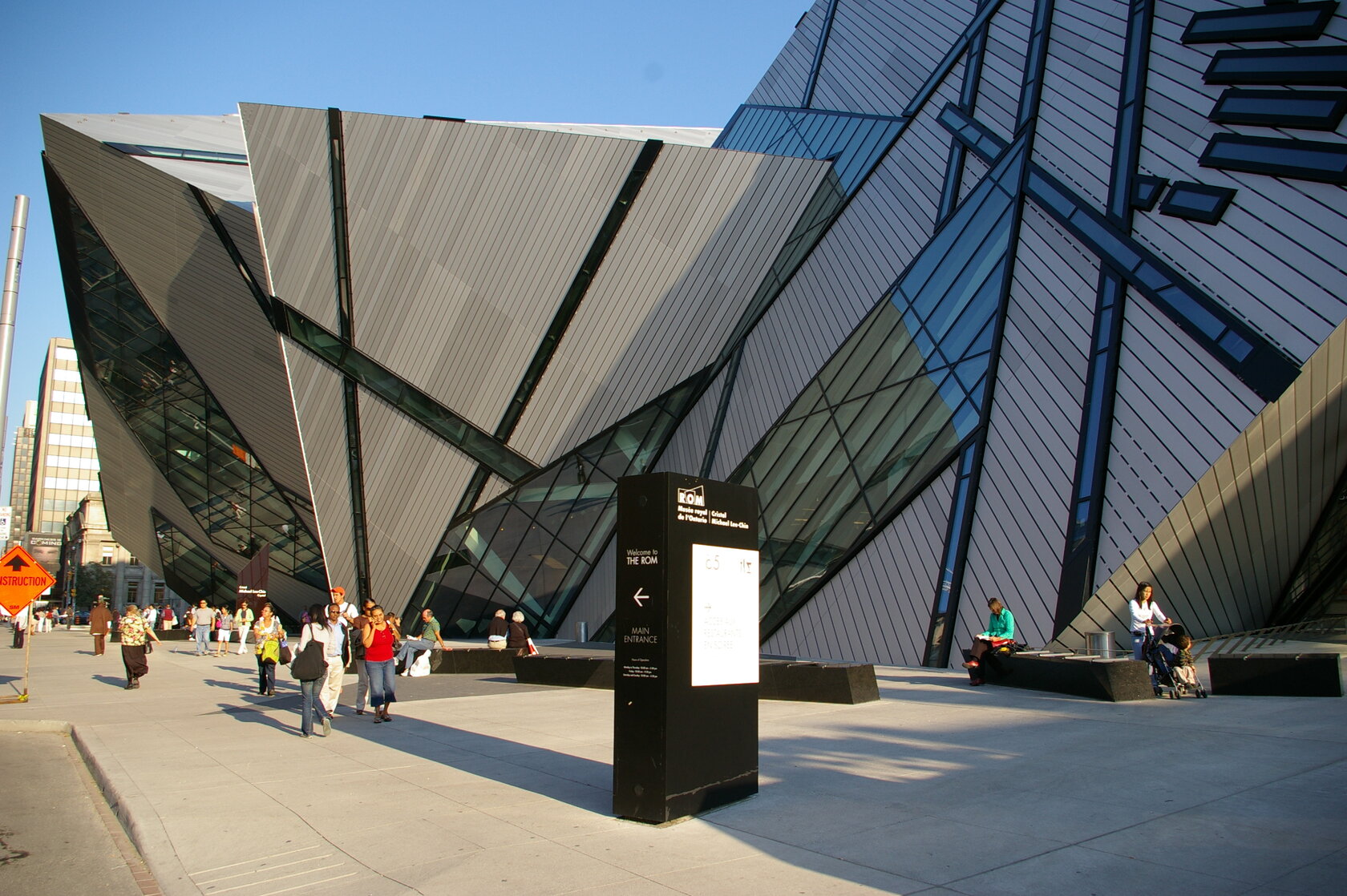 in front of Ryerson building