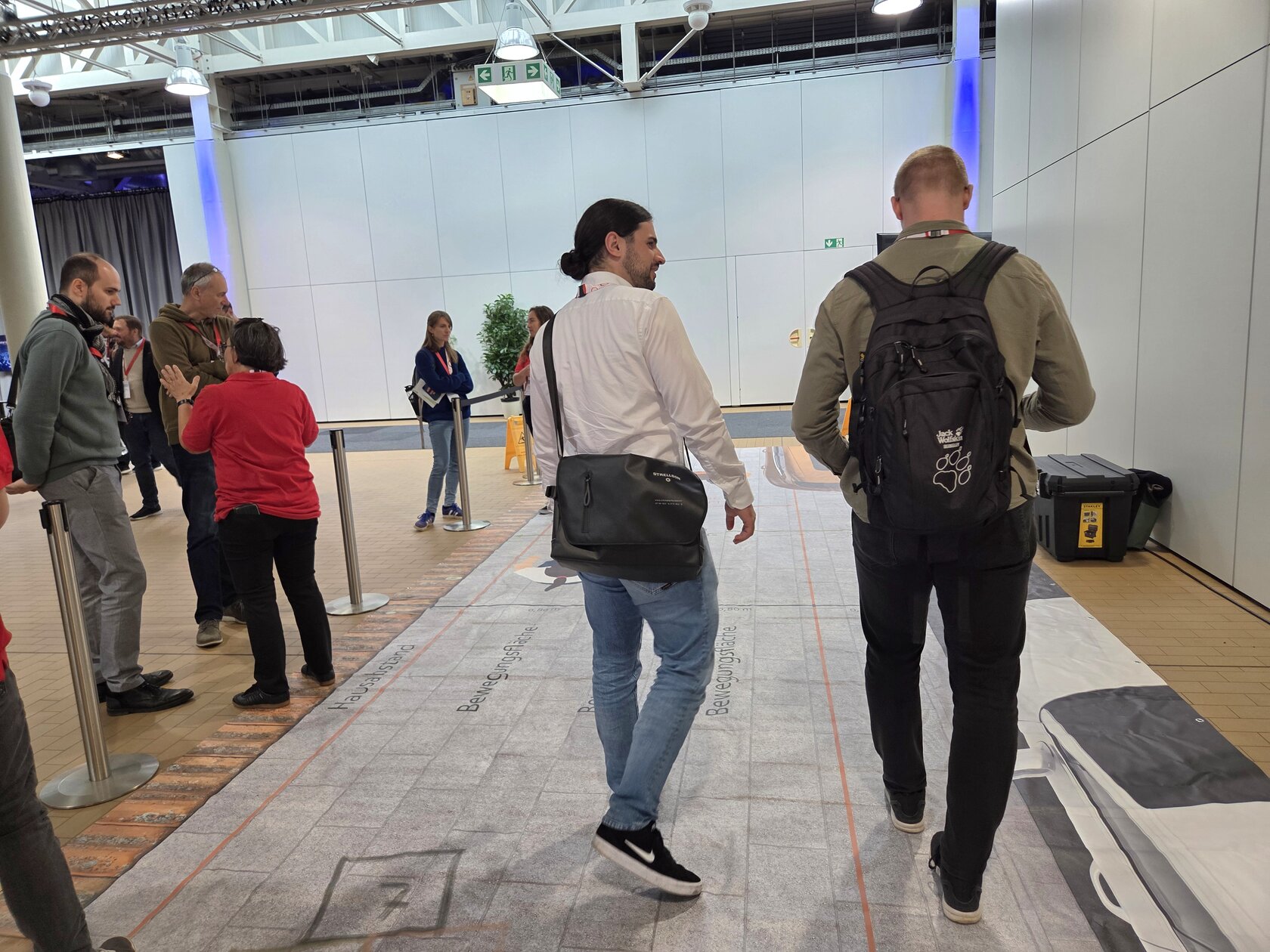 Gehwegsimulation des move.mORe Projekts