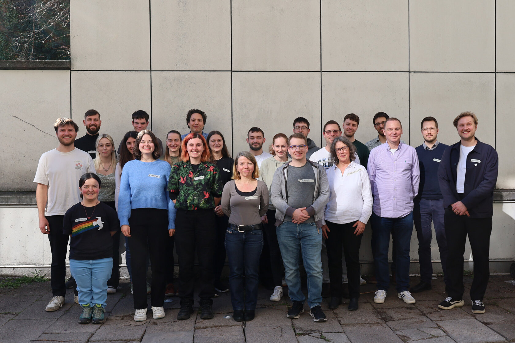 Teilnehmende des Abschlussworkshops des Projekts „Open Geo-Data-Science Space“.