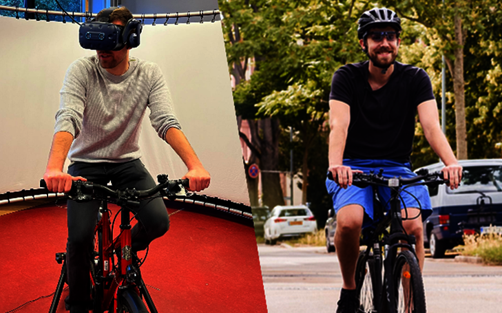 Projekt DataBikeSim Unterschiede im Fahrverhalten zwischen Fahrradsimulation und realer Verkehrsinteraktion sind Gegenstand des Projekts DataBikeSim