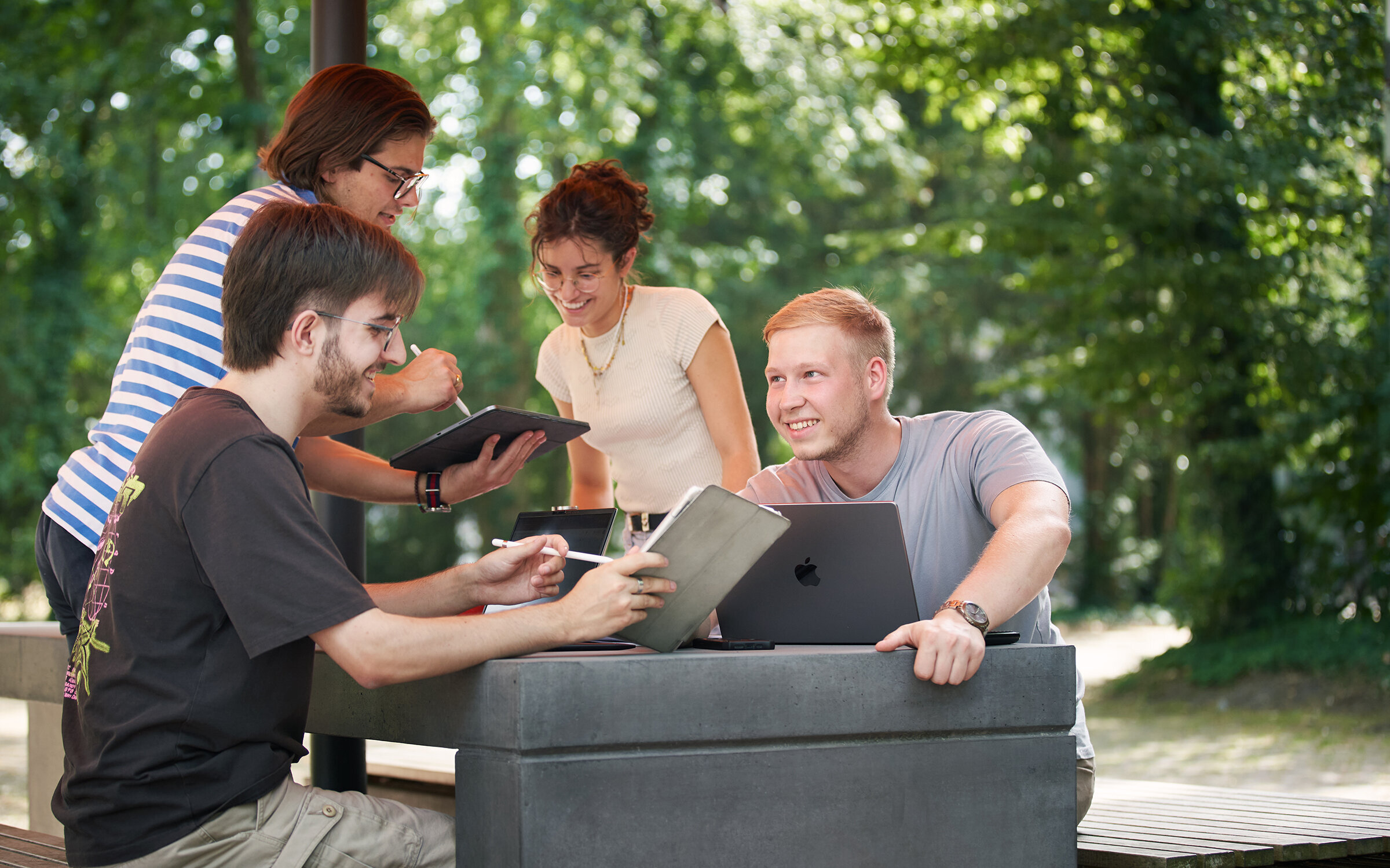 Lernen im Team Gemeinsam lernen auf dem Campus