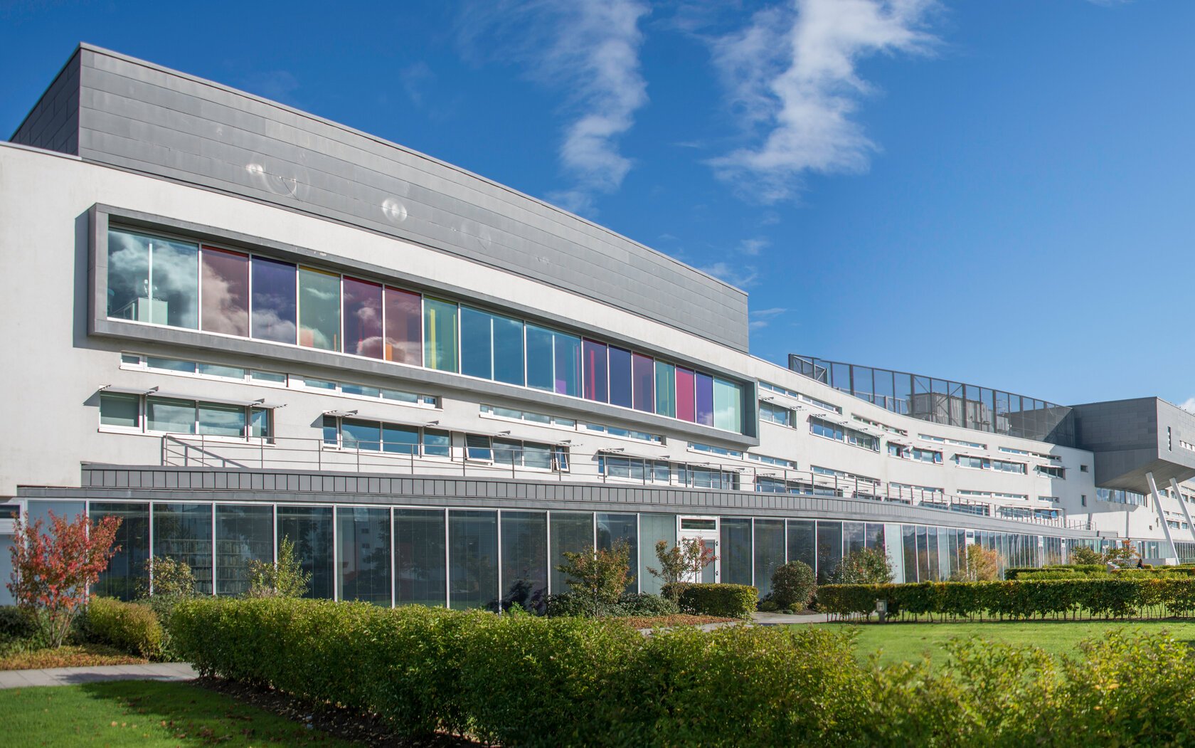 campus and building of Queen Margaret University